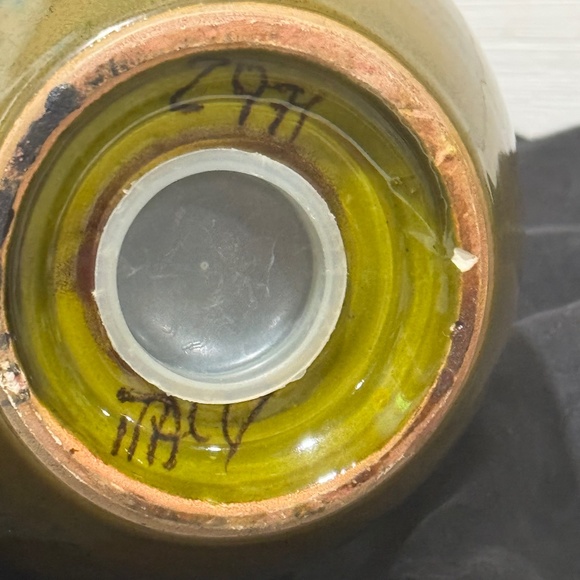 VVintage Coin Bank Nesting Doll Italian Pottery Signed - Picture 9 of 11